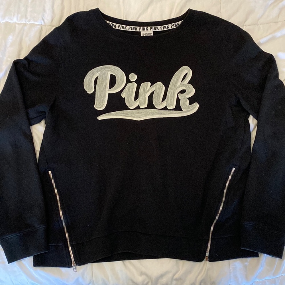 Black Victoria Secret Pink sweatshirt